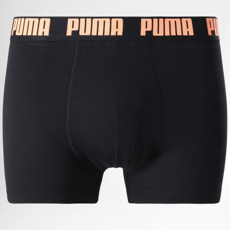 Puma - Lot De 2 Boxers Everyday Gris Chiné Noir