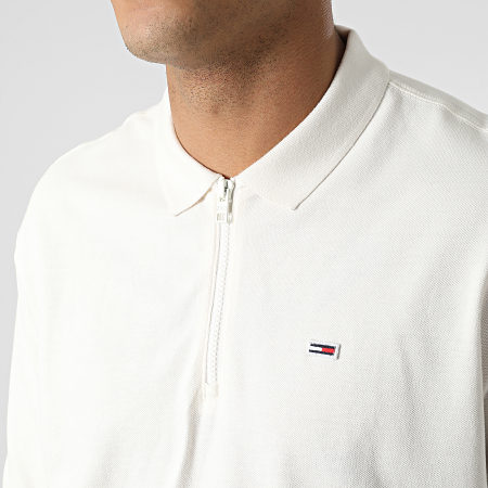Tommy Jeans - Polo manica corta New Casual Tape 2961 Beige