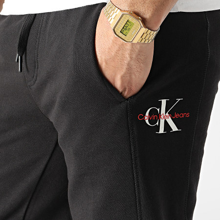 Calvin Klein - Pantalon Jogging Monogram Logo 9931 Noir