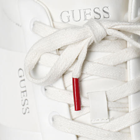 Guess - Sneakers FM5VICLEA12 Bianco Rosso
