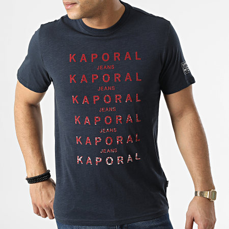 Kaporal - Camiseta azul marino Maxen