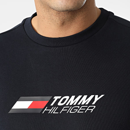 Tommy Hilfiger - Essentials 2744 Sudadera azul marino de cuello redondo