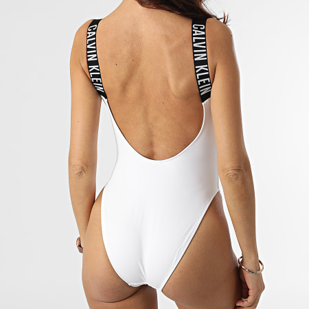 Calvin Klein - Body Mujer espalda escotada 1597 Blanco