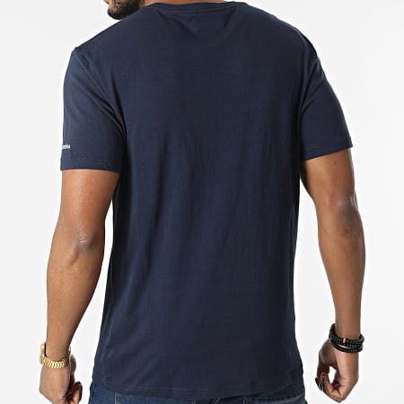 Columbia - Tee Shirt Basic Logo 1680053 Bleu Marine