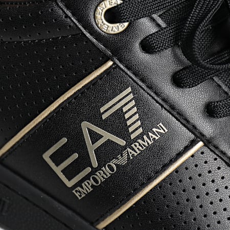 EA7 Emporio Armani - Baskets X8X102-XK258 Black Gold