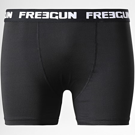 Freegun - Lot De 3 Boxers Print Noir Multi