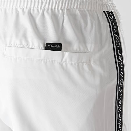 Calvin Klein - Costume da bagno a fascia con coulisse media 0741 Bianco