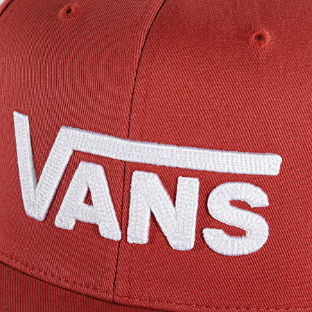 Vans - Cappello snapback Drop V II Rosso