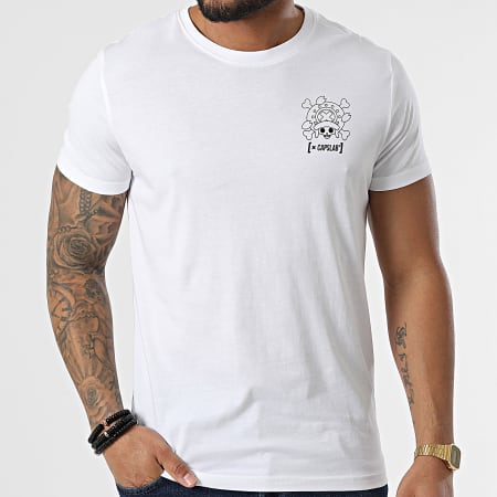 Capslab - Camiseta Chopper blanca
