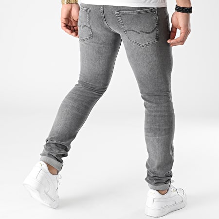 Jack And Jones - Liam Original Skinny Jeans Grijs