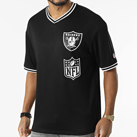 Jack And Jones - Camiseta NFL Mesh Las Vegas Raiders Negra