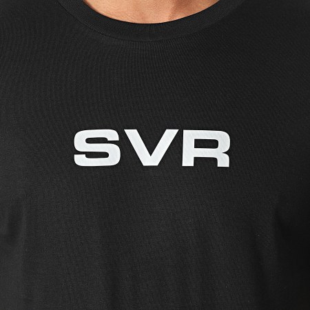 SVR - Tee Shirt Logo Noir Argent