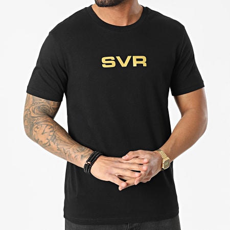 SVR - Camiseta Logo Oro Negro