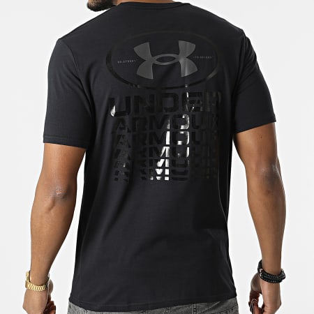Under Armour - Tee Shirt Repeat 1371264 Noir