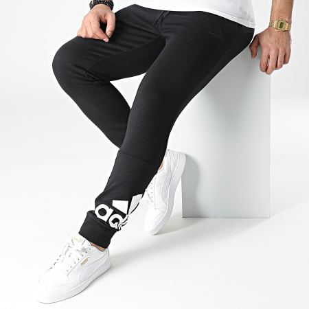 Adidas Performance - French Terry Essentials Pantalones de chándal GK8968 Negro