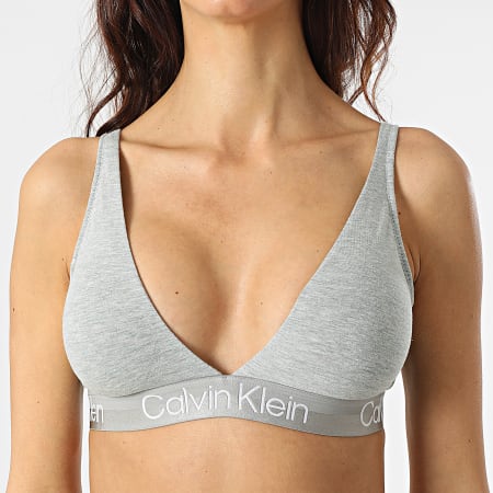 Calvin Klein - Sujetador de mujer QF6683E Heather Grey