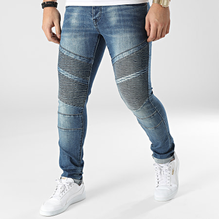 Classic Series - Jeans slim D-3214 Blu Denim