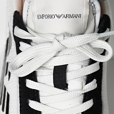 Emporio Armani - Zapatillas X4X537 Beige Negro Blanco roto
