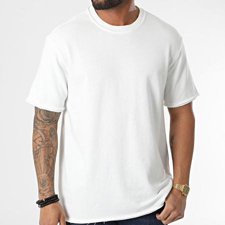 Frilivin - Tee Shirt Oversize BM1146 Blanc
