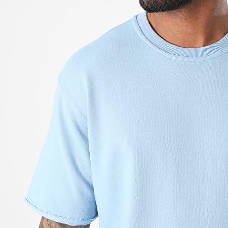 Frilivin - Tee Shirt Oversize BM1146 Bleu Clair