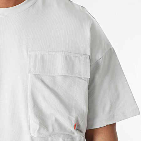Ikao - Tee Shirt Oversize Poche LL625 Gris