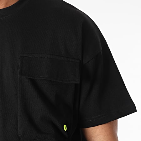 Ikao - Tee Shirt Oversize Poche LL625 Noir