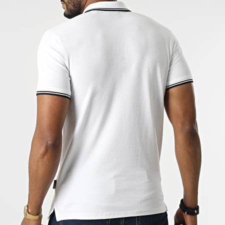 Schott NYC - Polo Manches Courtes Will Blanc