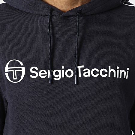 Sergio Tacchini - Sudadera con capucha Aloe 39144 Navy Red