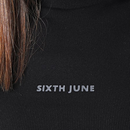 Sixth June - Tee Shirt Femme W33410KTO Noir