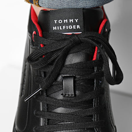 Tommy Hilfiger - Baskets Modern Cup Leather 3903 Black