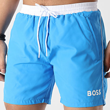 BOSS Short De Bain Starfish 50469302 Bleu Clair LaBoutiqueOfficielle