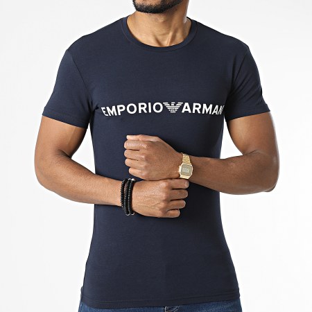 Emporio Armani - Tee Shirt 111035-2R516 Bleu Marine