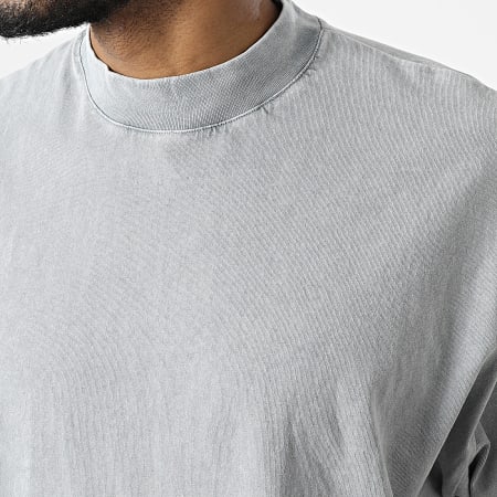 Ikao - LL635 Set composto da maglietta grigia e pantaloncini da jogging