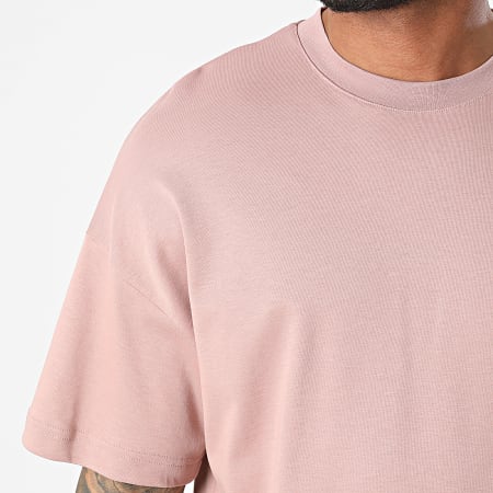 Ikao - Camiseta oversize LL638 Rosa Oscuro