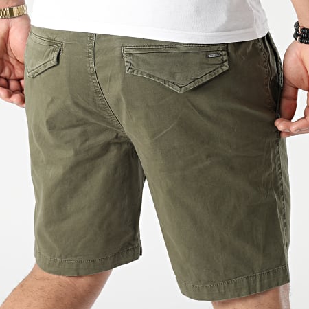 Indicode Jeans - Pantaloncini Chino 70-165 Verde Khaki