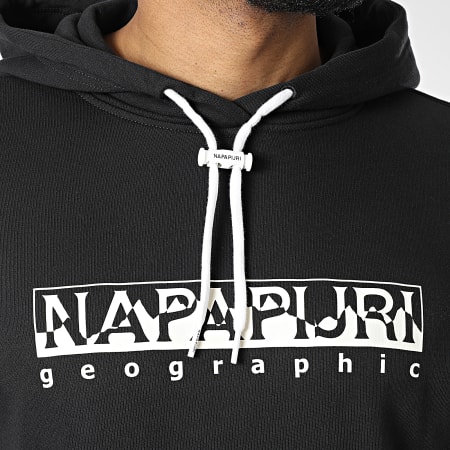 Napapijri - Sella Sudadera con capucha A4G6R Negro
