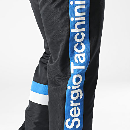Sergio Tacchini - Pantalon Jogging Fascia 39490 Noir Bleu