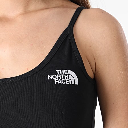 The North Face - Camiseta de tirantes para mujer Crop A55AQ Negro