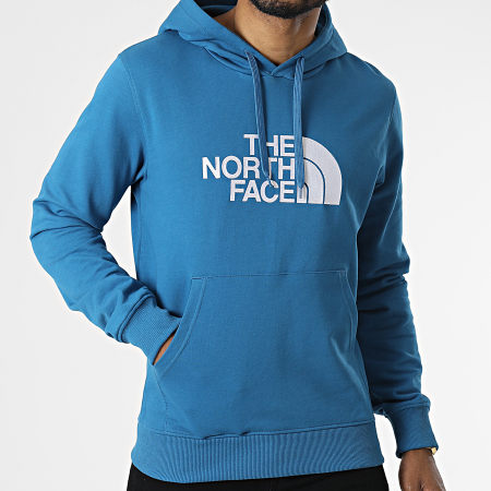 The North Face - Felpa con cappuccio Drew Peak Blu