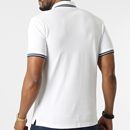 Timberland - Polo A Manches Courtes Millers River A26MS Blanc