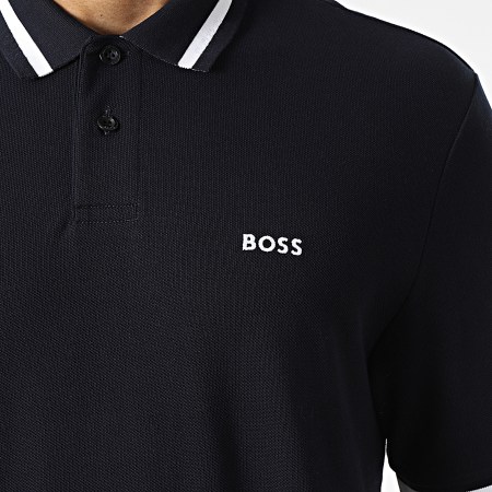 BOSS By Hugo Boss - Polo Manches Courtes 50472024 Bleu Marine