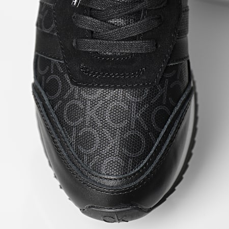 Calvin Klein - Baskets Low Top Lace Up 0537 Black Mono