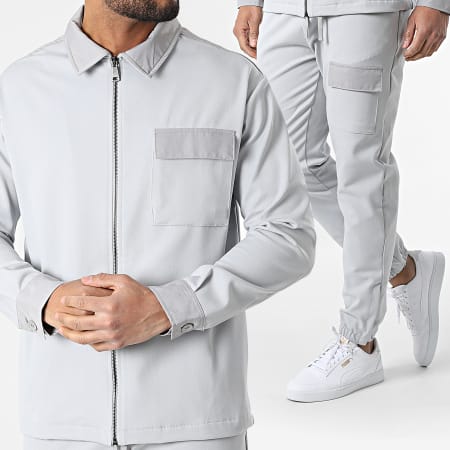 Classic Series - KL-2031 Set di giacche da jogging grigio chiaro