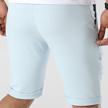 LBO - Pantalones cortos de jogging con adornos 2276 Azul cielo