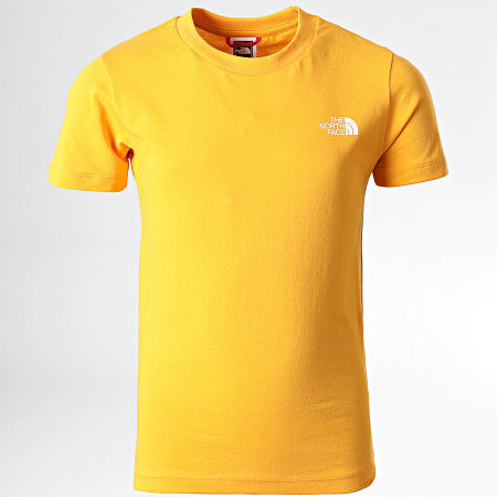 The North Face - Maglietta da bambino Simple Dome Yellow