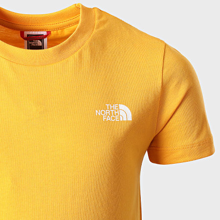 The North Face - Maglietta da bambino Simple Dome Yellow