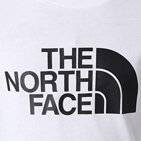 The North Face - Tee Shirt Manches Longues Enfant Easy Blanc
