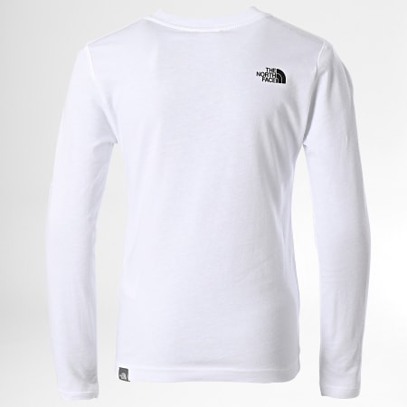 The North Face - Tee Shirt Manches Longues Enfant Easy Blanc