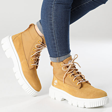 Timberland - Boots Femme Greyfield A2JHM Wheat Suede