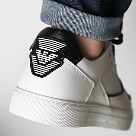 Emporio Armani - X4X549 Sneakers Off White Black